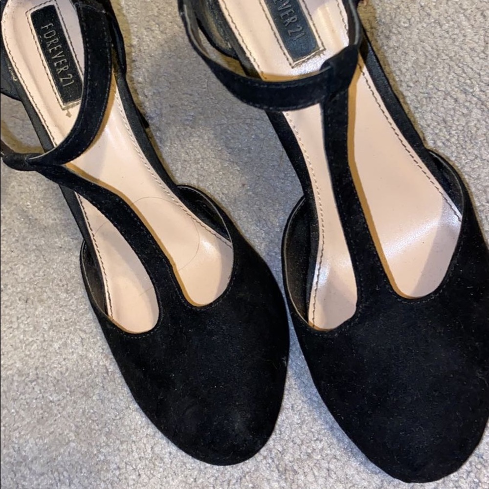 Black heels